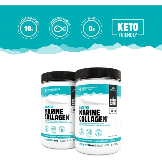 North Coast Boosted Marine Collagen 250g