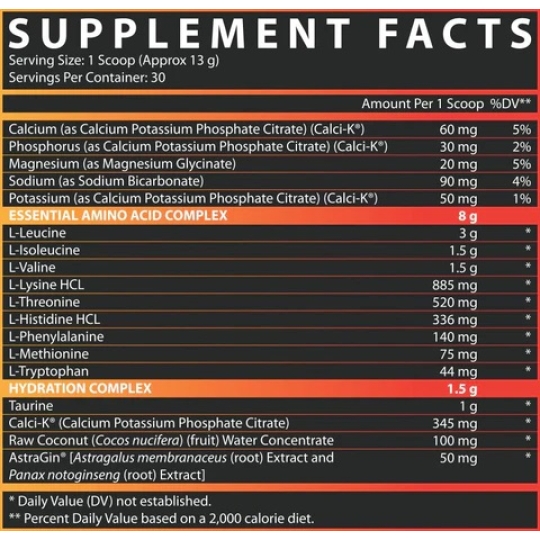 Nutrex EAA+ Hydration (30 Servings)